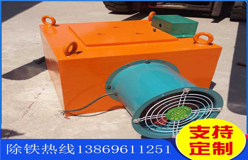 電磁除鐵器，風(fēng)冷電磁除鐵器，浙江自卸式風(fēng)冷電磁除鐵器