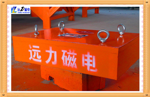 皮帶永磁除鐵器，650皮帶用永磁除鐵器參數(shù)_內(nèi)部磁塊安裝方法_650皮帶用永磁除鐵器型號(hào)價(jià)格
